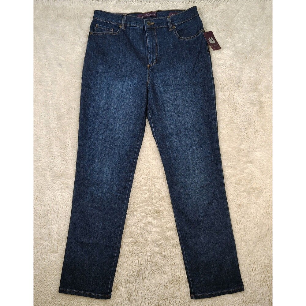NWT Gloria Vanderbilt Amanda Jeans Classic Fit Tapered Leg Sz 12